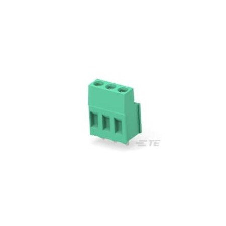 Te Connectivity Board Mount Solid Wire With Interlock 5.08 Mm Centerline Side Entry Wire 282857-3